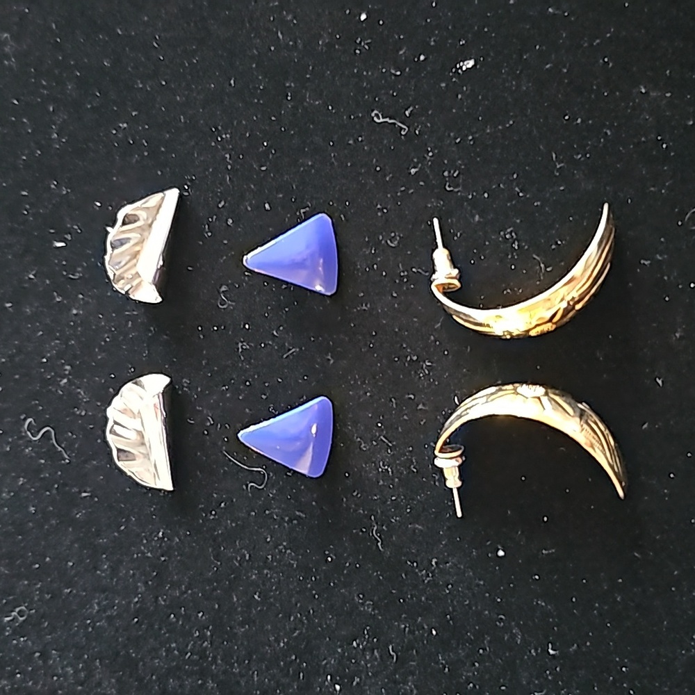 3 Pair of Earrings Box A/6